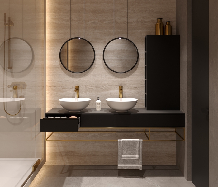 Однотонные столешницы