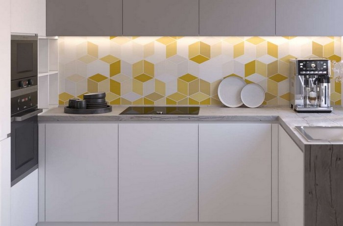 Фартук геометрический