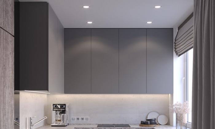 Однотонные фасады