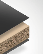 Декоративная облицованная плита Slotex на основе ДСП