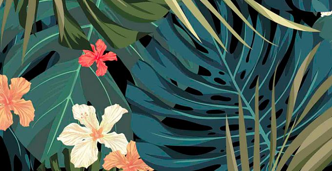 Тропикана 86-0011/Dark