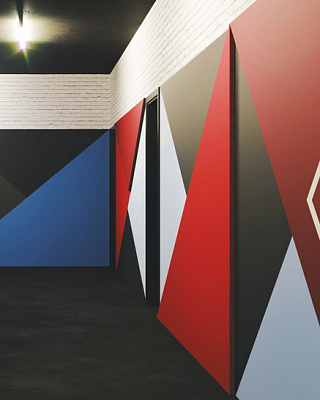 Стеновые панели однотонные